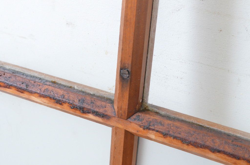  現状販売 ガラス窓 セット アンティーク建具 レトロ 引き戸 ガラス戸 4～7営業日前後で発送 修理加工希望の方3ヶ月程で発送 R 064991 サッシ 窓 住宅設備