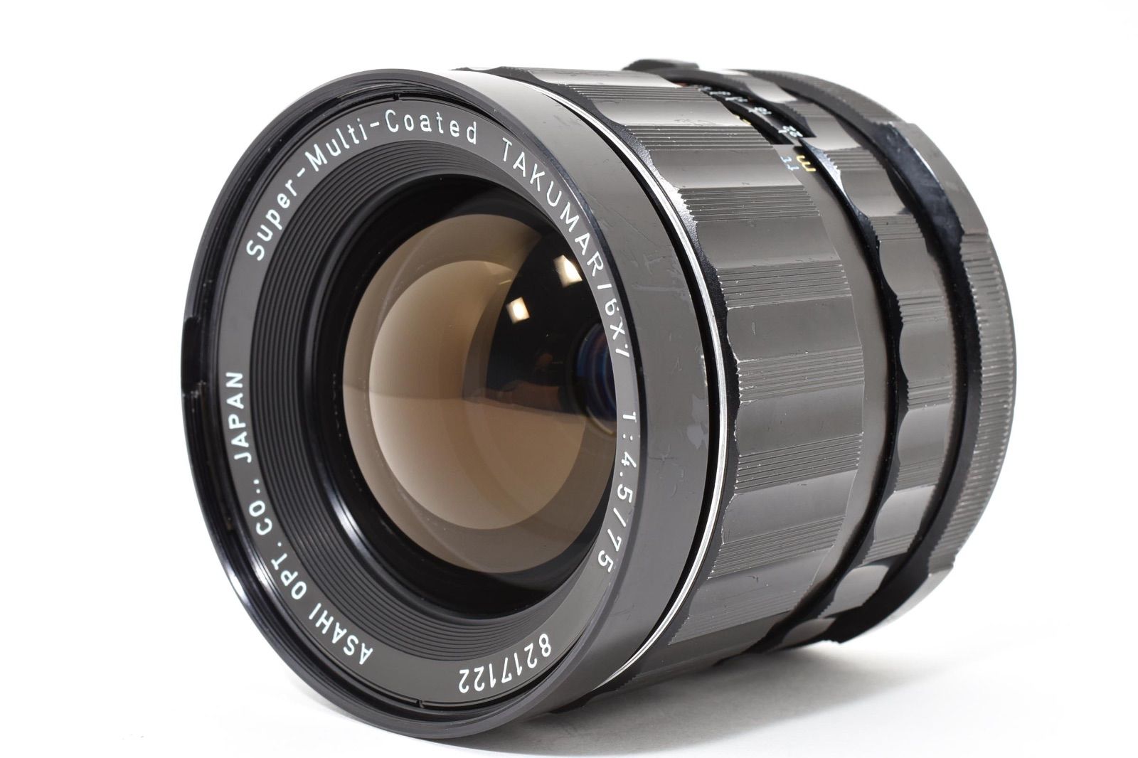 ペンタックス Pentax SMC Takumar 75 mm f 4 5 広角 中判 レンズ 6 x 7 67 II バケペン 2732