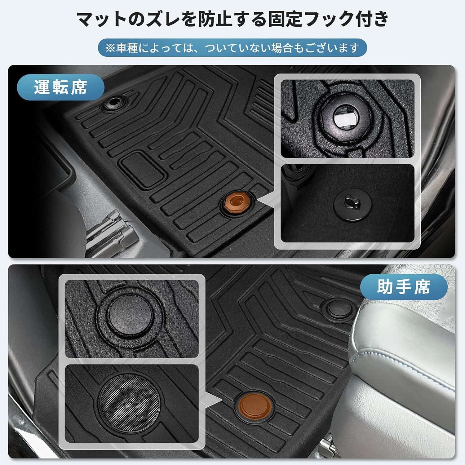 フリード エアー エアーEX クロスター GT系 フロアマット 車種 設計 6人乗り ハイブリッド GT1 2 3 4 5 6 7 8型 立体 3Dフロアマット TPE素材 カーマット 滑り防止 耐汚れ 取付簡単 カー用品 立体構造 耐摩擦 BRIGHTFACE_UK