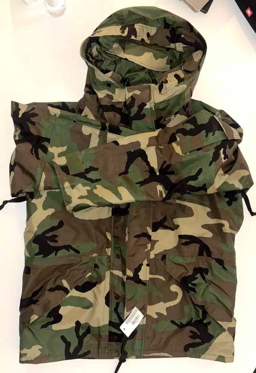 ウッドランド カモ パーカ 状態 S級