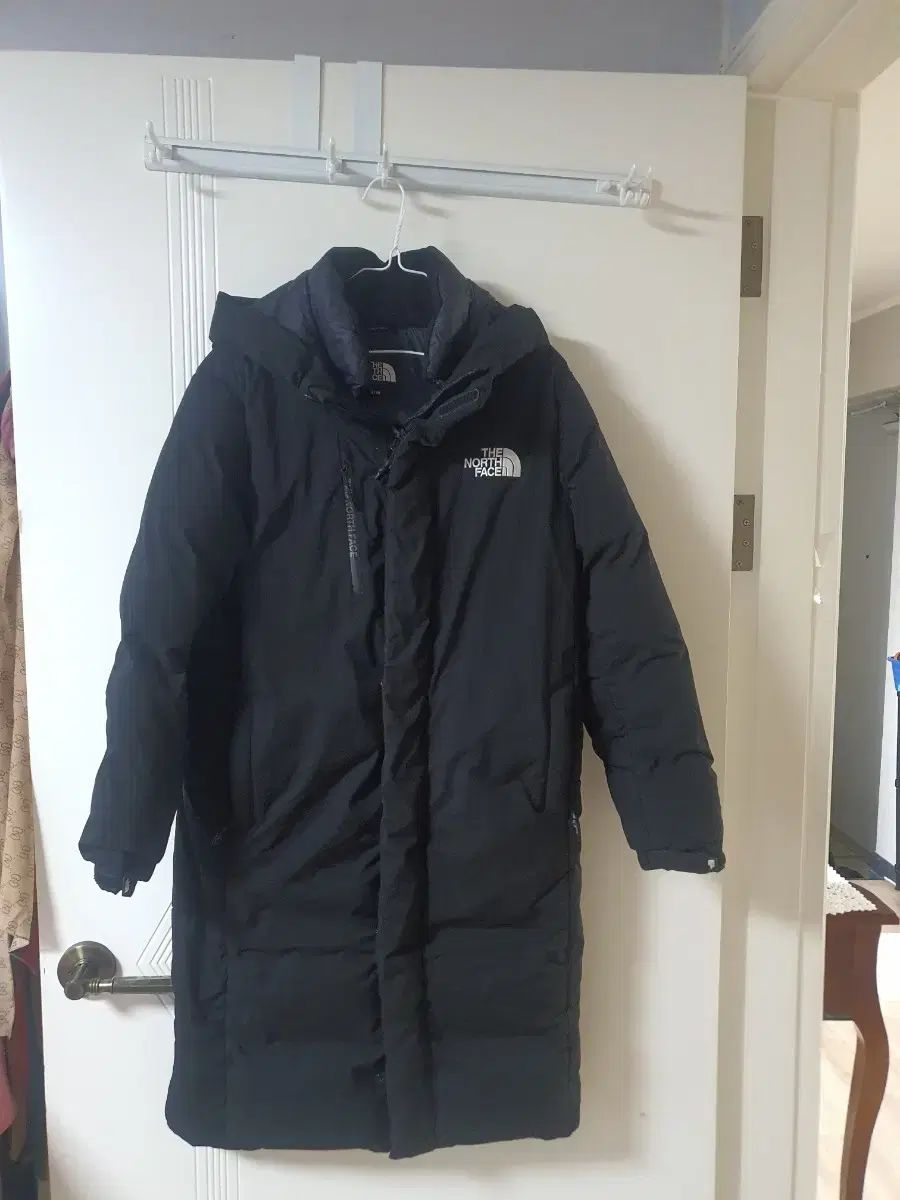 THE NORTH FACE グースダウン ブラック ロングダウンジャケット レディース 95サイズ メンズ 90サイズ