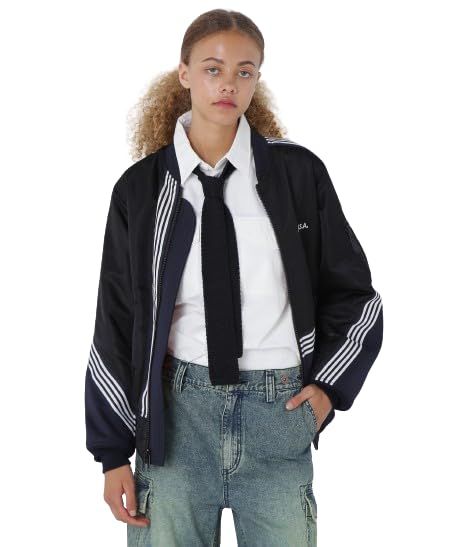 アヴィレックス CROSSOVER MA-1 MA-1 クロスオーバー Women s レディース F 010 ブラック 783-4252604