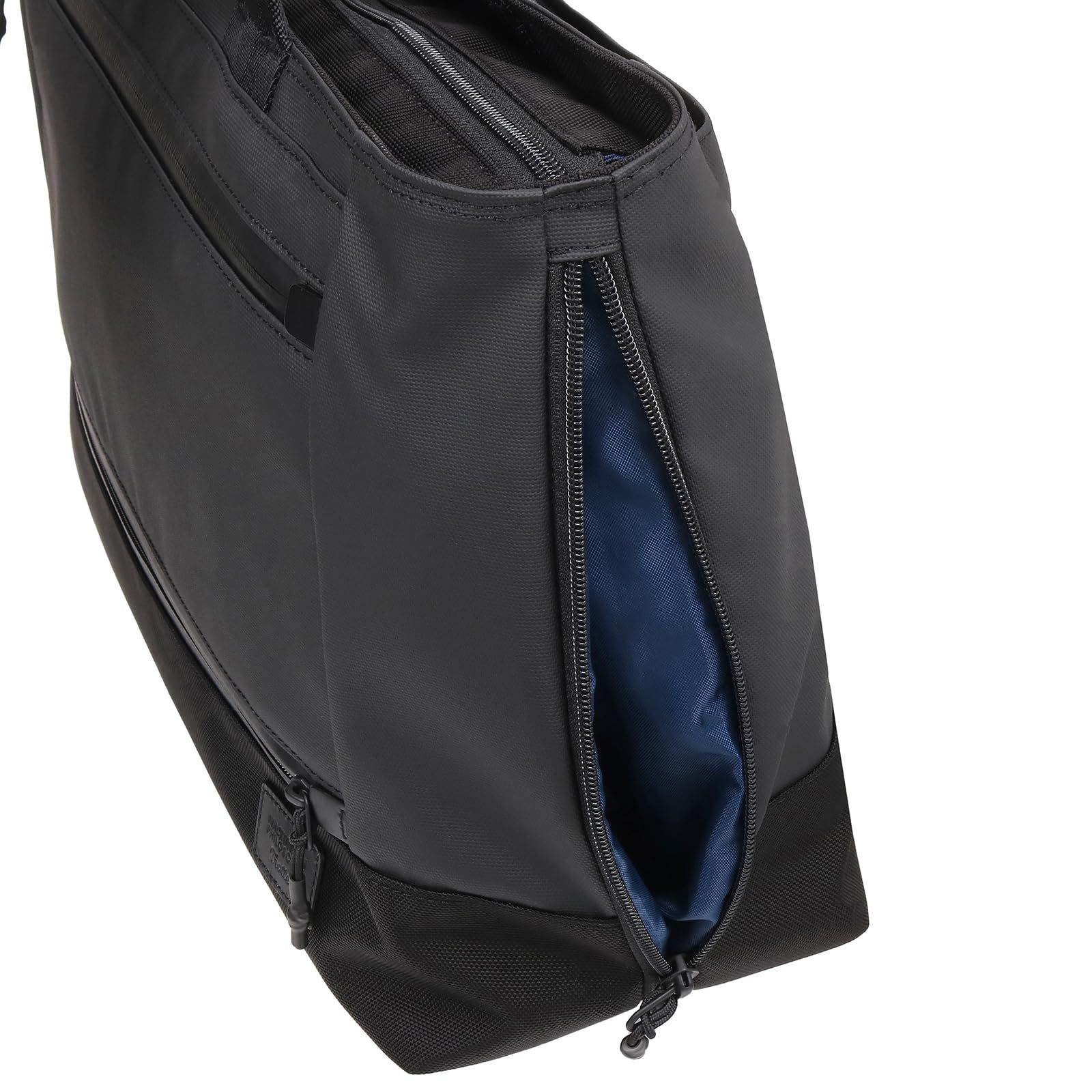 【信用第一】 マッキントッシュフィロソフィー トートバッグ メンズ B4サイズ対応 14.0インチPC収納可 トロッターバッグ5 ポリカーボネートフィルム加工 ビジネスバッグ No.68184 ネイビー