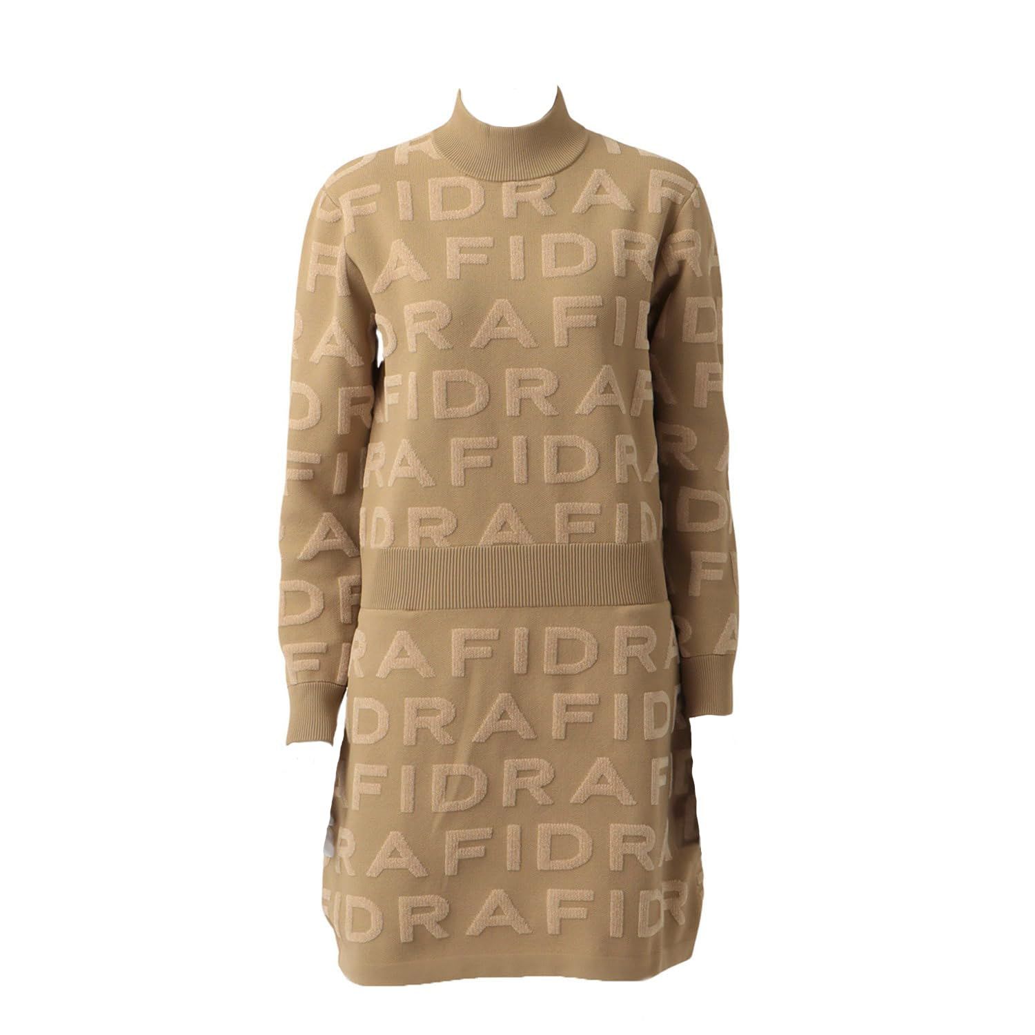 フィドラ ゴルフワンピース FD JQロゴニットワンピース レディース ベージュ