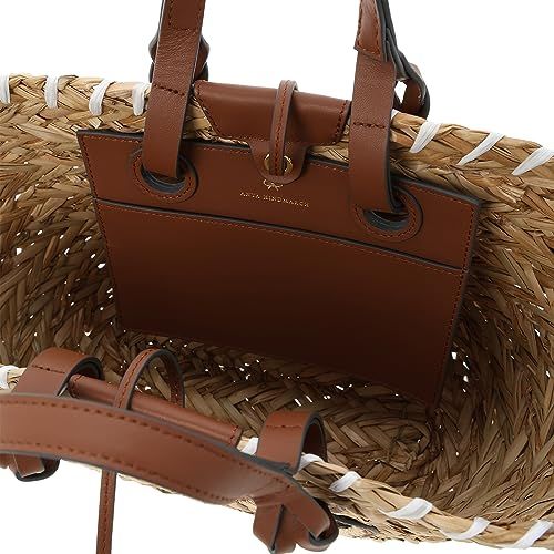  アニヤ ハインドマーチ トートバッグ Small Basket Paper Eyes in Seagrass レディース Natural 並行輸入品 その他 フェイスケア