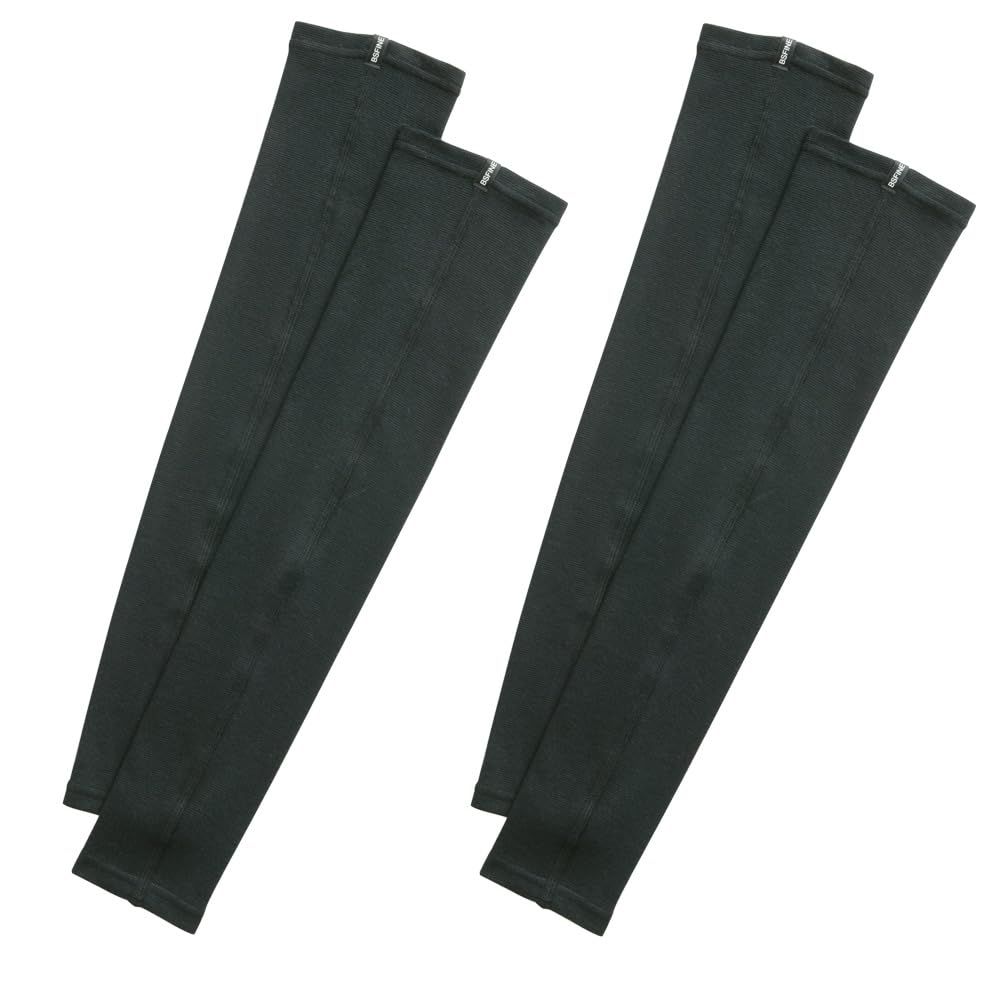 着る岩盤浴 ＢＳファイン レッグウォーマーロング 両足分2足組 温かいけど暑くない あきらめていた足元の冷え 疲れに BSFINE BA0112 レディース メンズ Free ブラック