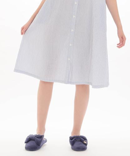  ナルエー ナイトシャツ 50 ダブルガーゼス レースワンピース レディース ネイビー FreeSize その他 フェイスケア