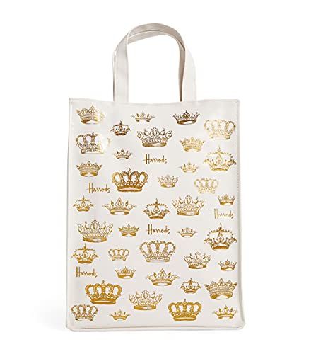 ハロッズ 英国 トートバッグ クラウン Crowns Shopper Bag M 並行輸入品