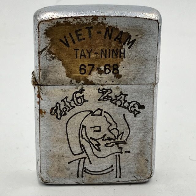  ZIPPO ベトナム 1967年前期 なZIG ZAG ベトナムジッポー ライター本体 喫煙具 ライター