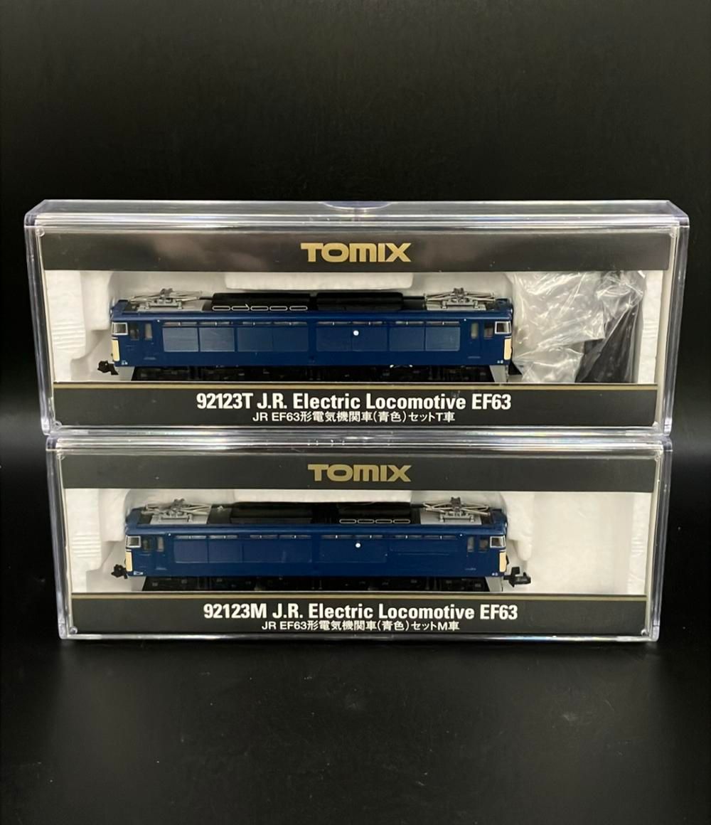 訳あり TOMIX 92123 JR EF63形 電気機関車 青色 セット 鉄道模型