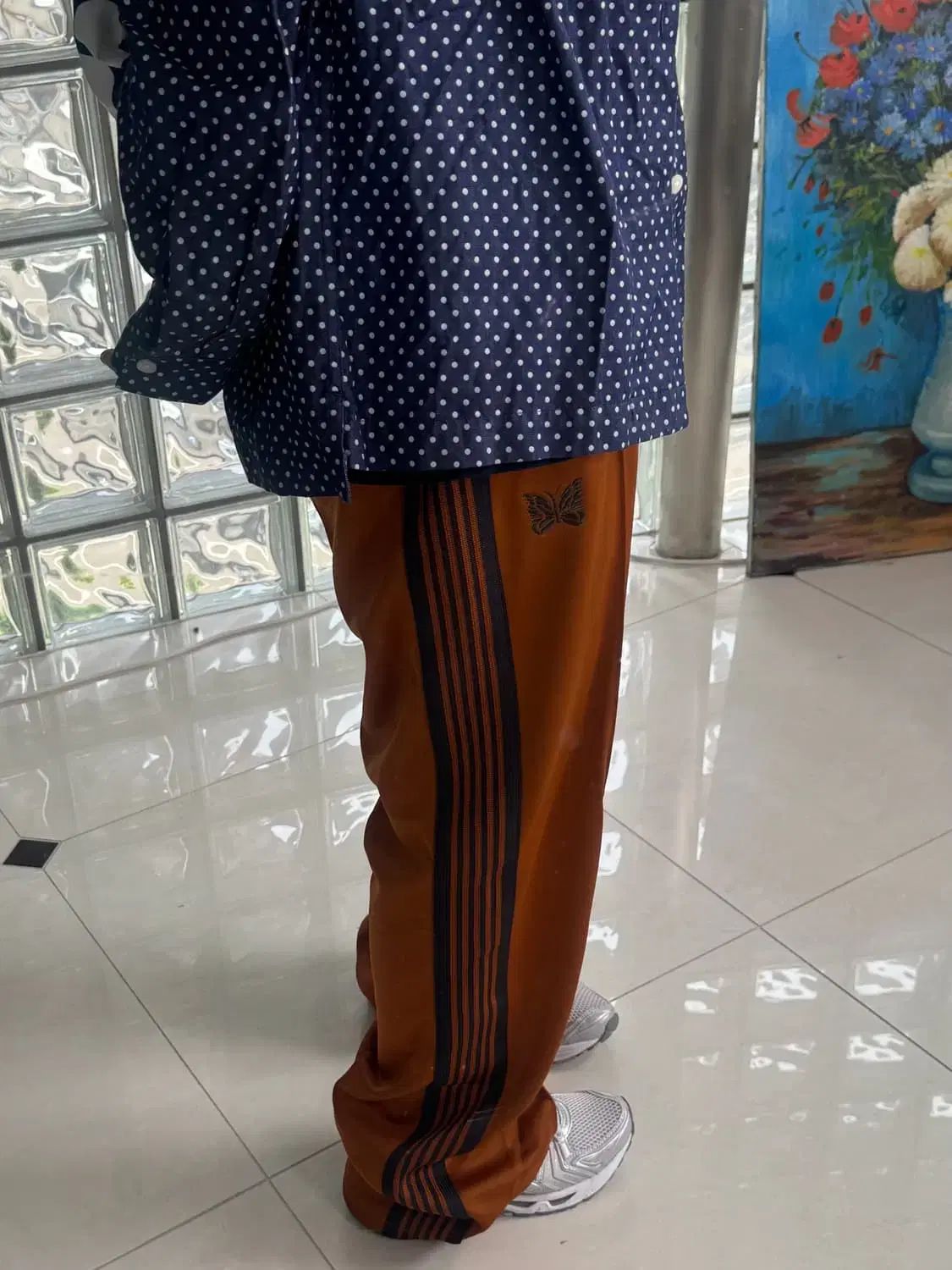 トラック パンツ track pant poly smooth