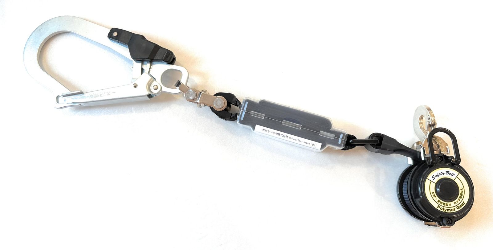 数量 ポリマーギヤ Polymer Gear 新規格 胴ベルト型安全帯 巻取り式ランヤード ポリマーリール DRFNC-51S 墜落制止用器具の規格 安全帯 手袋1双付