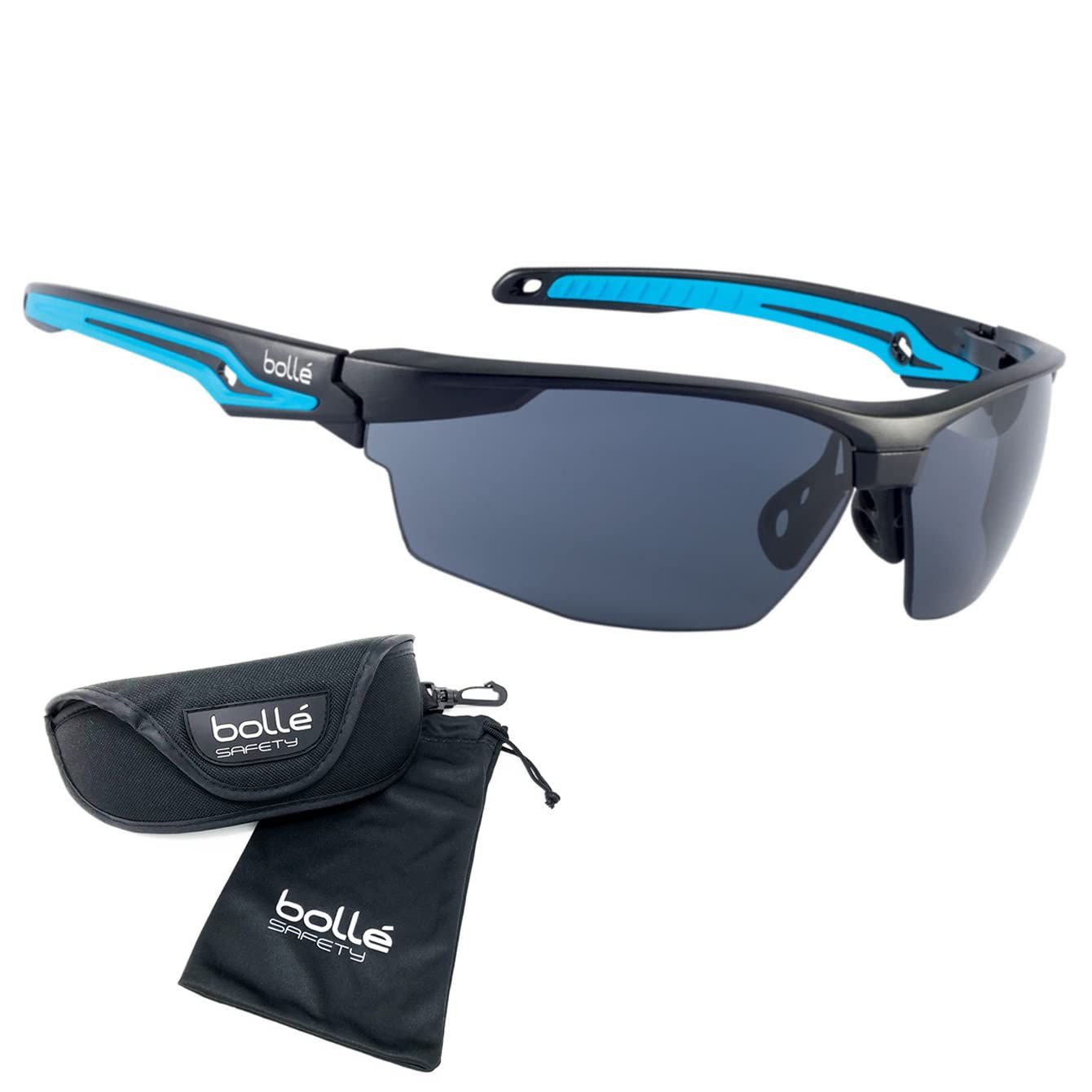 数量 bolle SAFETY TRYON トライオン 3点セット ゴーグル本体 ポーチ ELオリジナルクロス サバゲー グラス シューティング 保護 メガネ MTB スポーツ