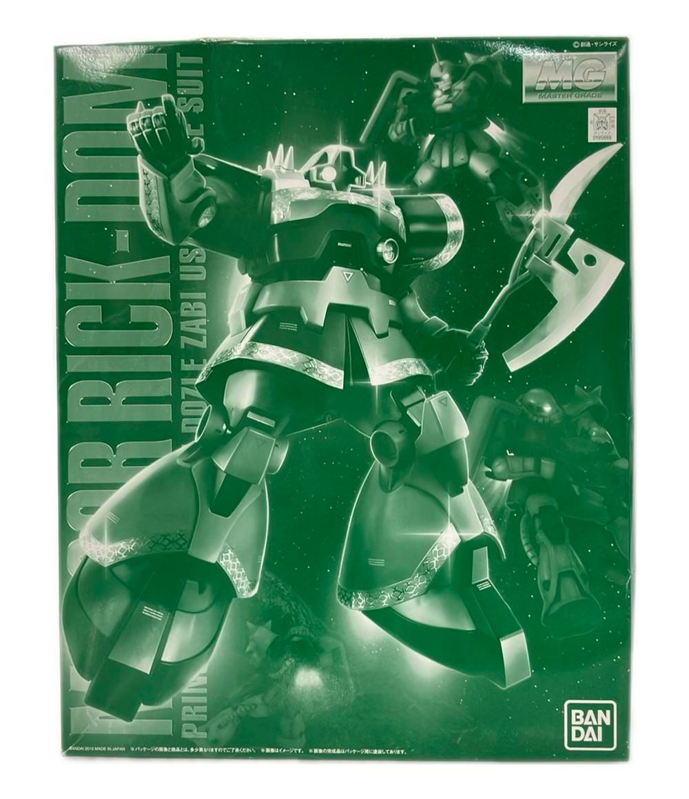 バンダイ 機動戦士ガンダム MG 1 100 ドズル ザビ リック ドム プラモデル