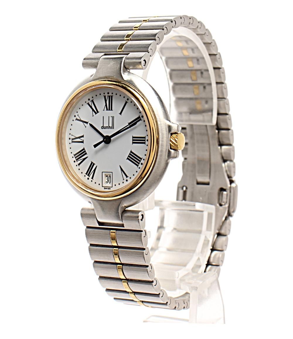 ミレニアム ダンヒル 腕時計 クオーツ ホワイト メンズ Dunhill