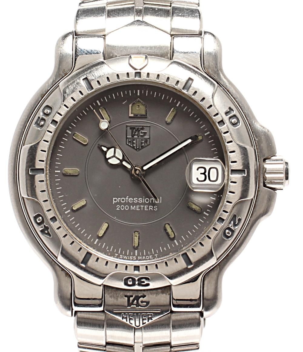 プロフェッショナル タグホイヤー 腕時計 WH1122 クオーツ グレー メンズ TAG HEUER