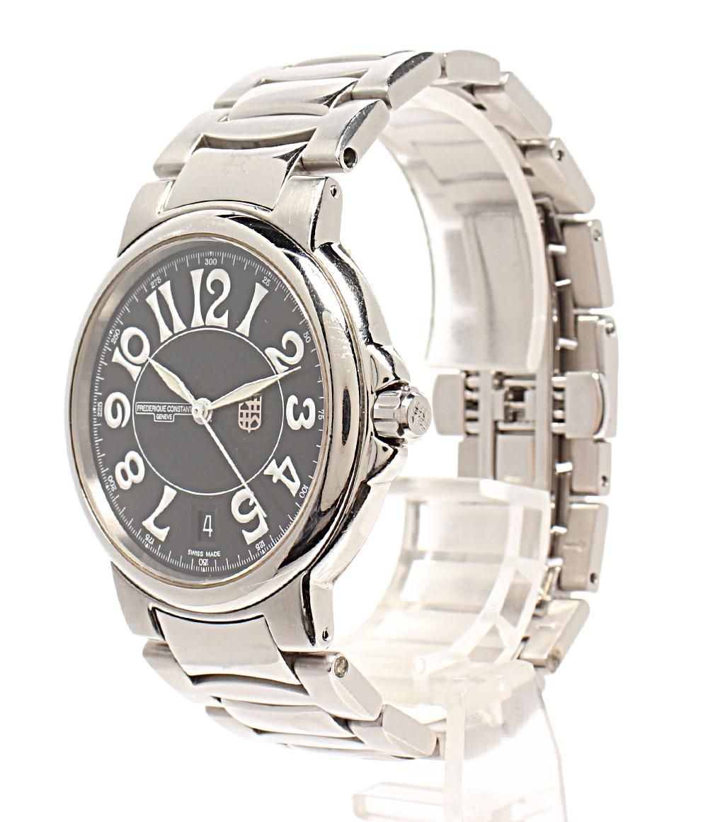ハイライフ デイト フレデリック コンスタント 腕時計 6 自動巻き ブラック メンズ FREDERIQUE CONSTANT