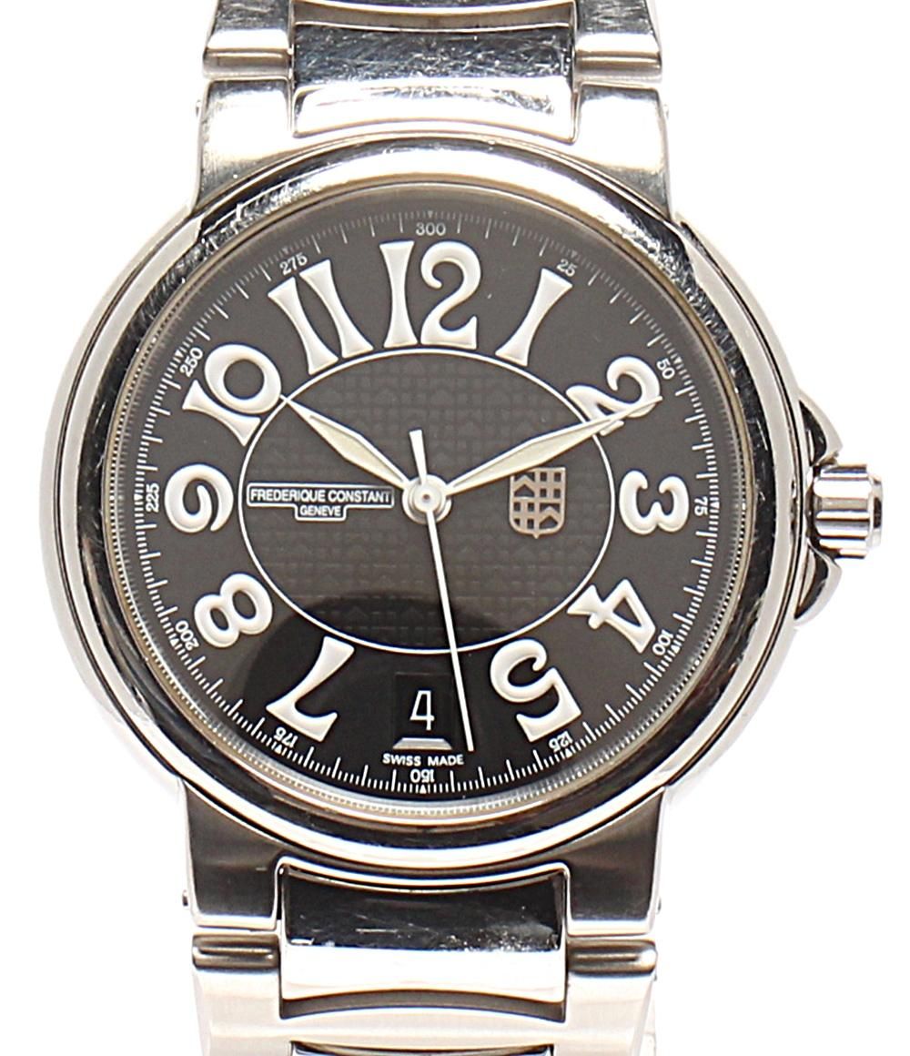 ハイライフ デイト フレデリック コンスタント 腕時計 FC305X3H5 6 自動巻き ブラック メンズ FREDERIQUE CONSTANT