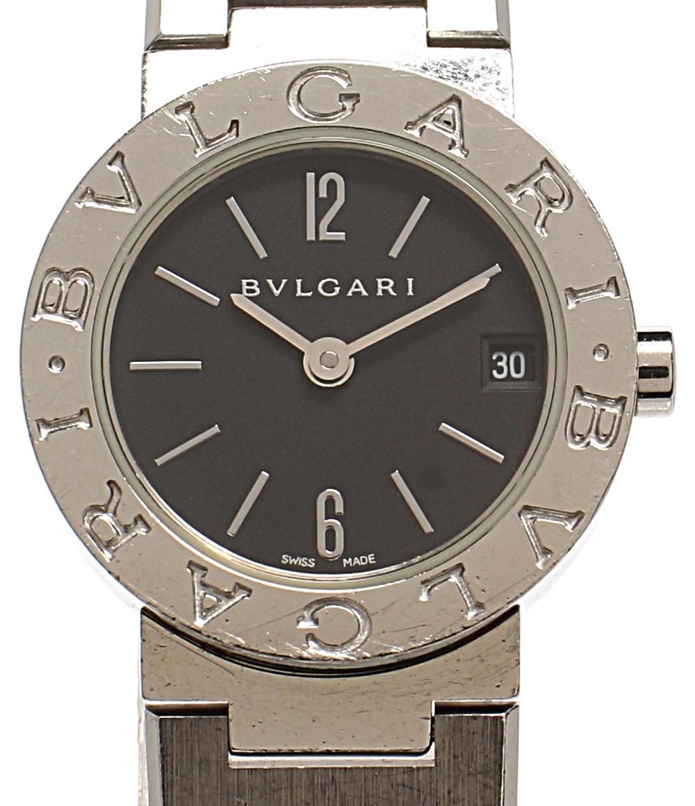 ブルガリブルガリ ブルガリ 腕時計 BB23SS クオーツ ブラック レディース BVLGARI