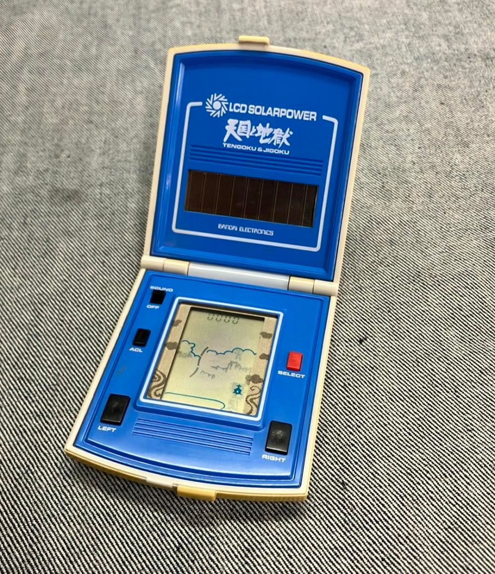 天国と地獄　ゲーム　LCDソーラーパワー Yahoo!オークション - 即決LCD 美品 天国と地獄 箱説明書付き