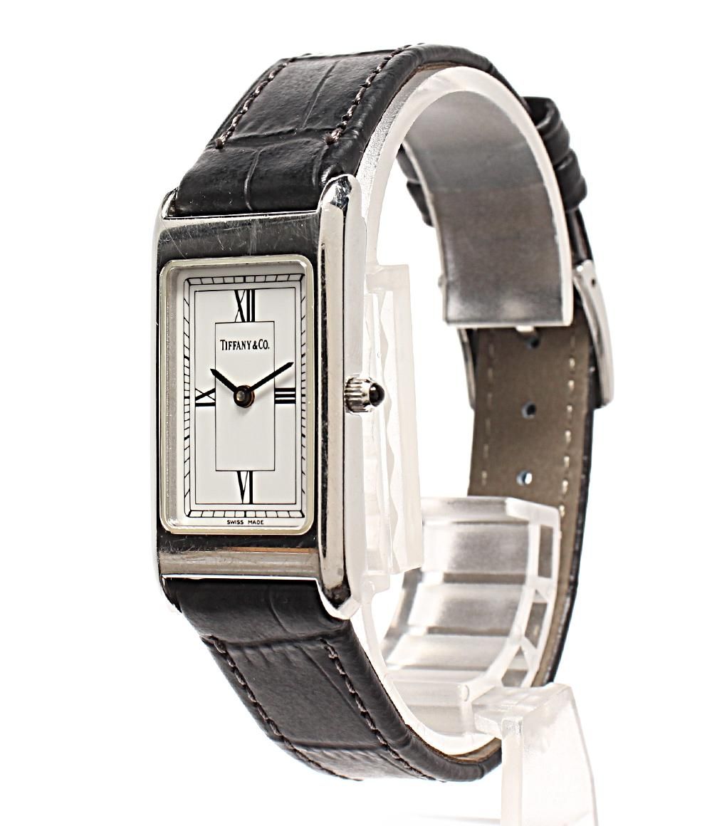 ティファニー 腕時計 クオーツ ホワイト レディース TIFFANY-Co