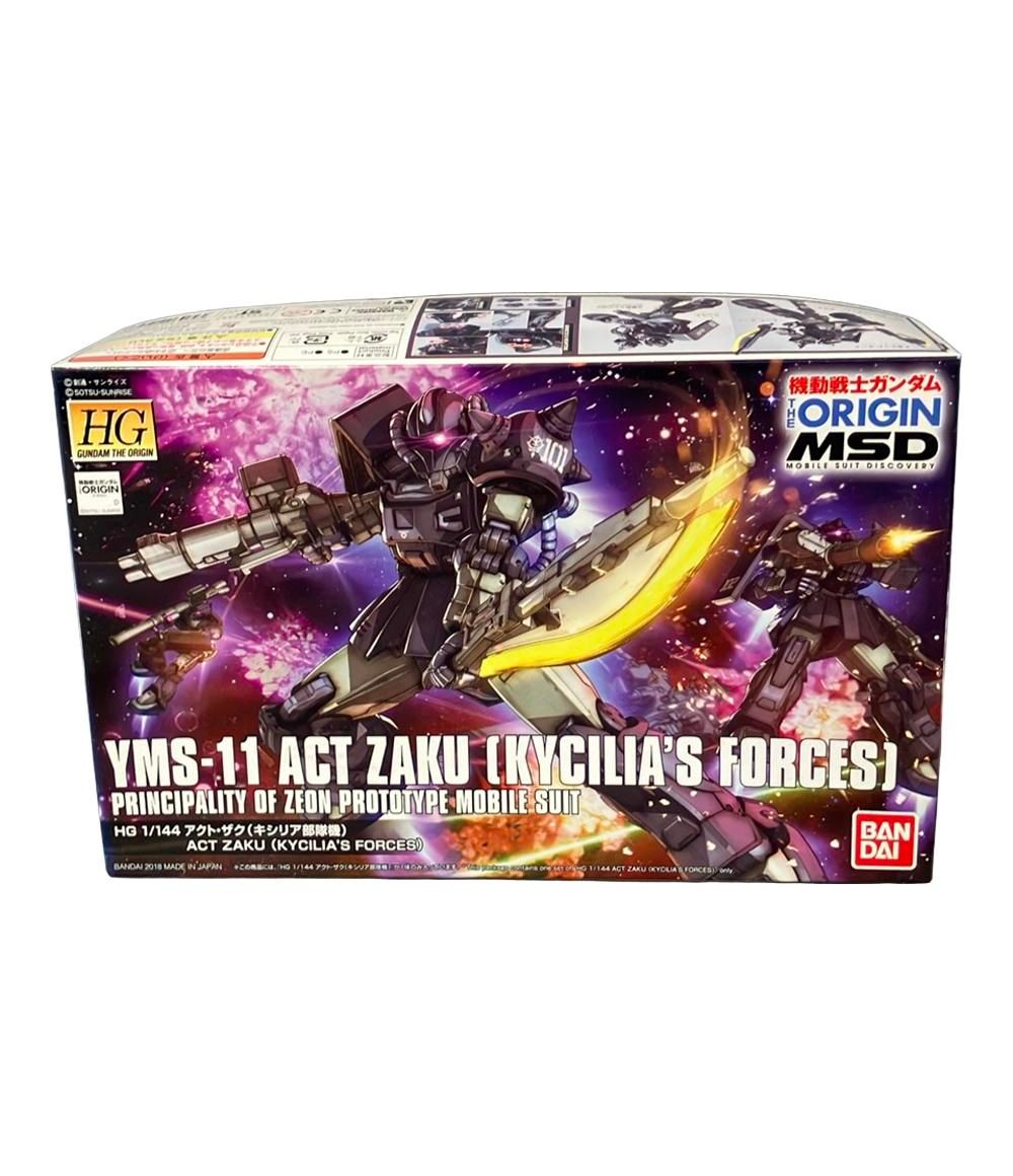 バンダイ 機動戦士ガンダム THE ORIGIN MSD HG 1 144 アクト ザク キシリア部隊機 プラモデル