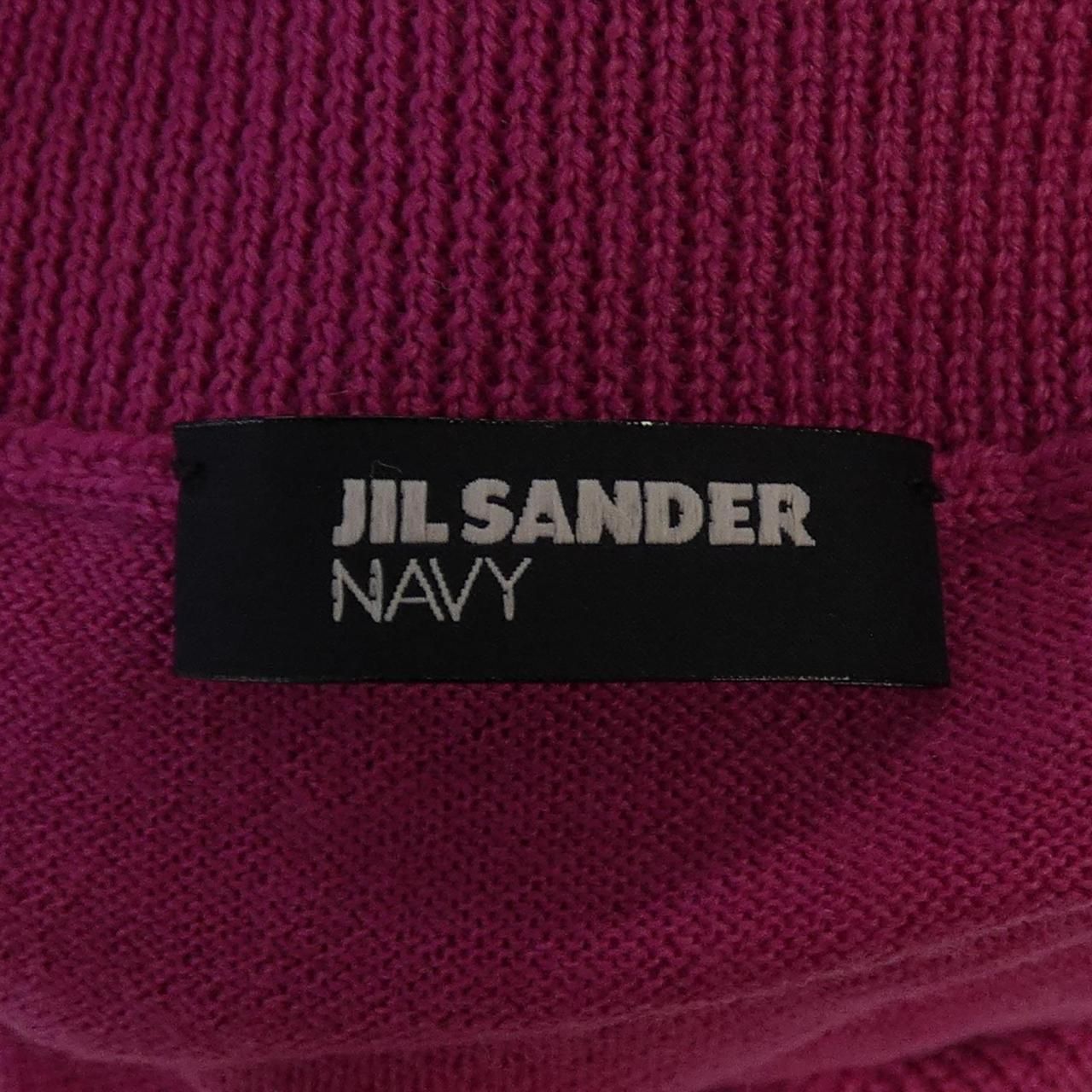 ジルサンダーネイビー JIL SANDER NAVY ニット - メルカリ