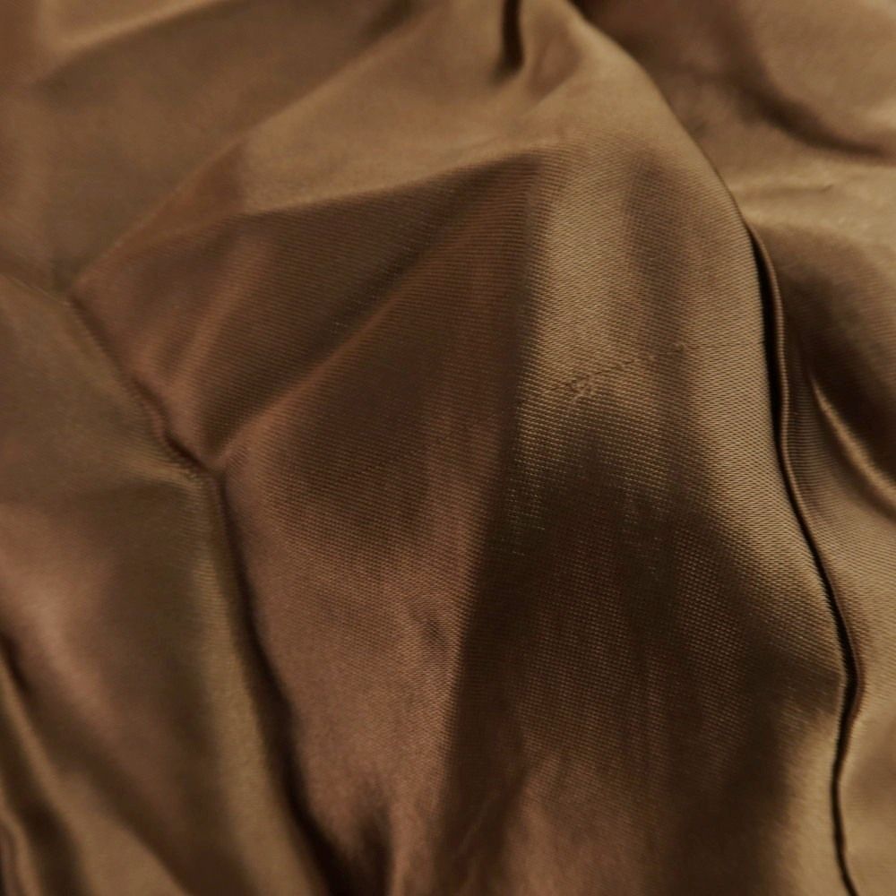 トレンチコート ブラウンxブラック