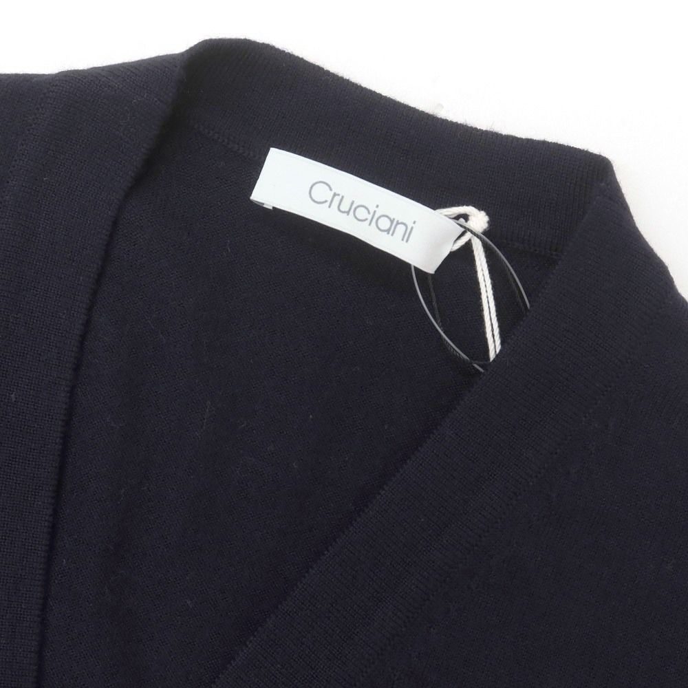 クルチアーニ　カーディガン　ウール　グレー　48 cruciani ニットカーディガン ウール 長袖 48 L グレー