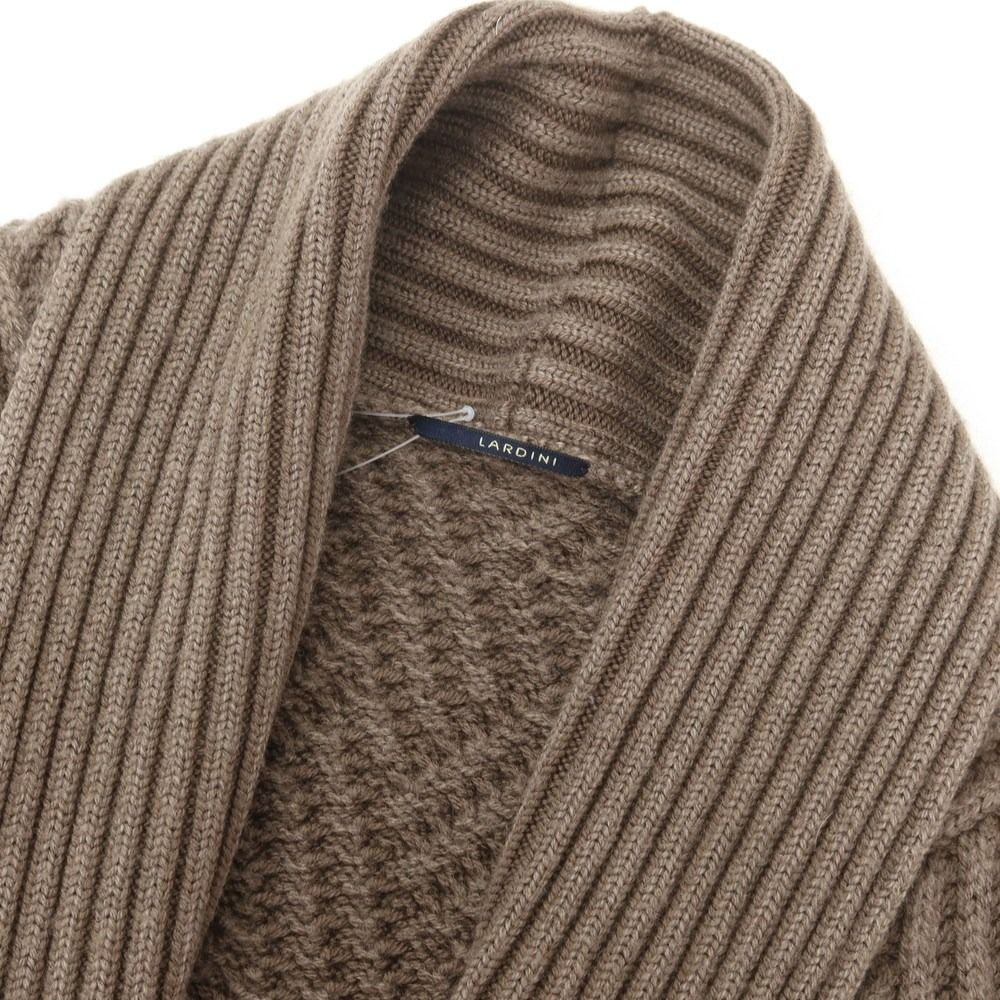 中古】ラルディーニ LARDINI ウール ガウン型 ショールカラー 