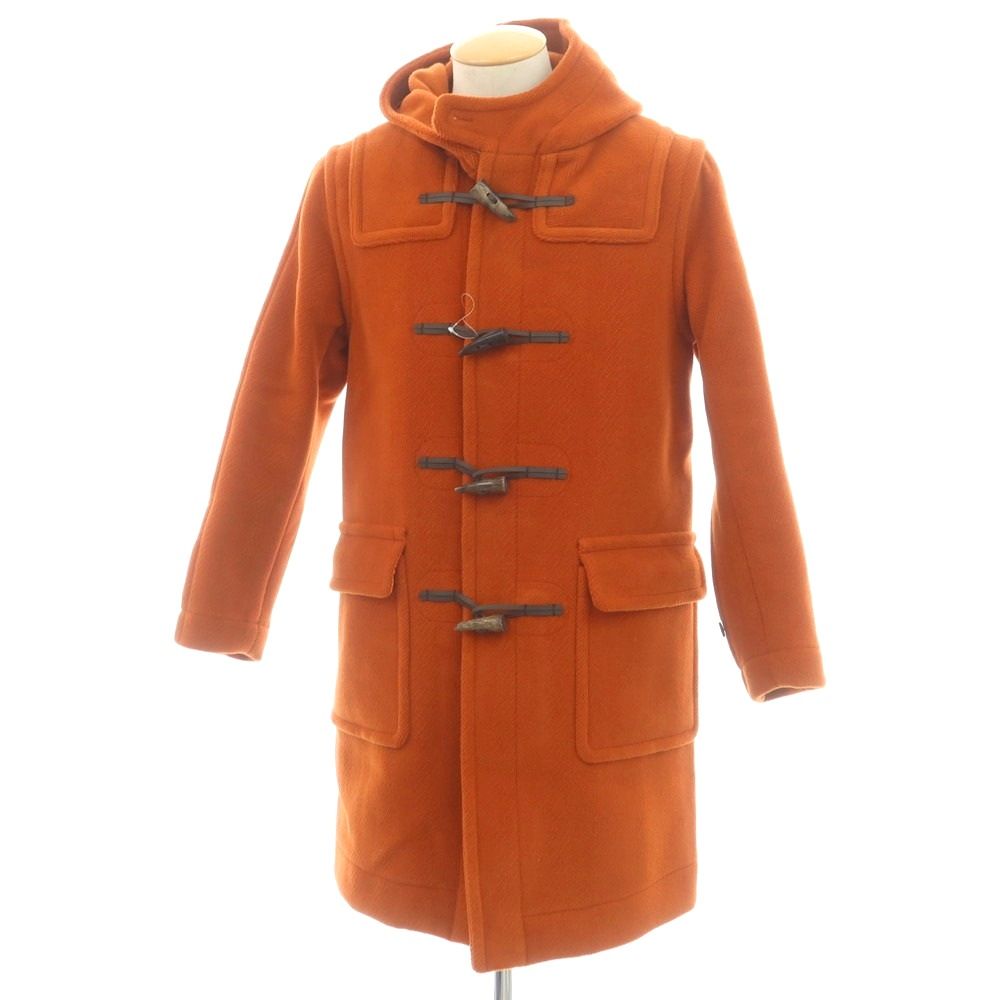 インバーティア INVERTERE ウール ダッフルコート ダークオレンジ サイズ36 メンズ