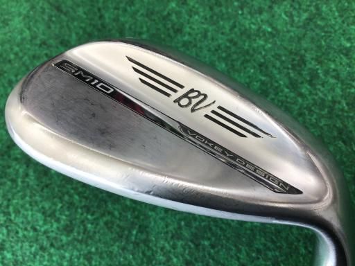 【】 タイトリスト VOKEY SPIN MILLED SM10 ツアークロム 60°/04°T ウェッジ WG 純正特注シャフト (フレックスS) メンズ 男性用 右利き 右用 Cランク ゴルフクラブ