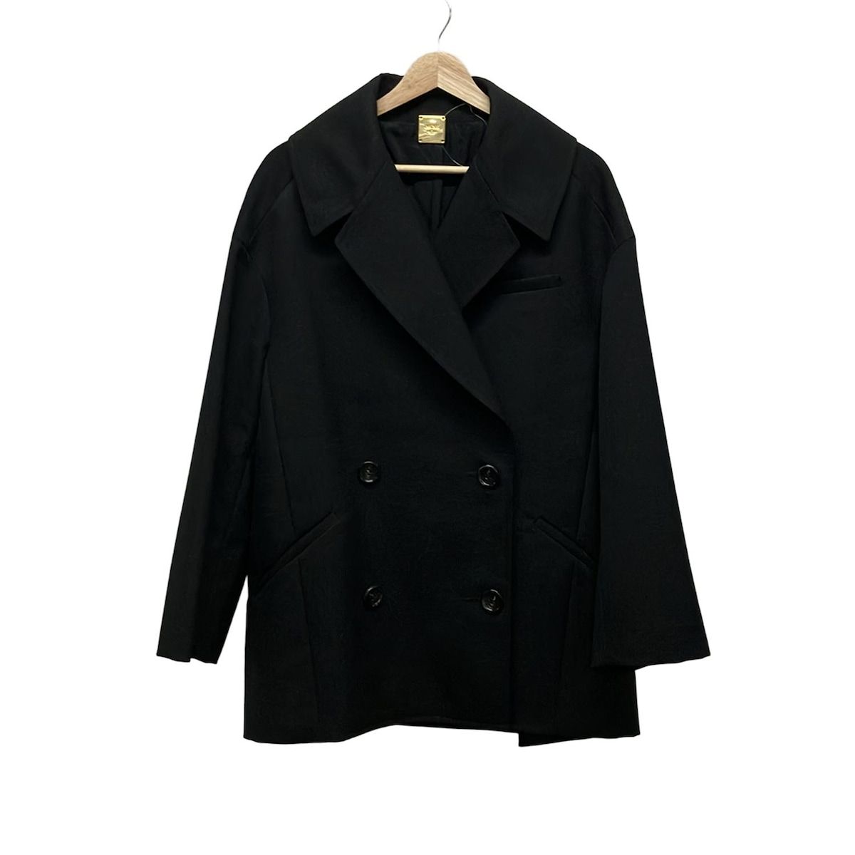 MUSE de DEUXIEME CLASSE ミューズデドゥーズィエムクラス コート レディース - 黒 長袖 秋 冬