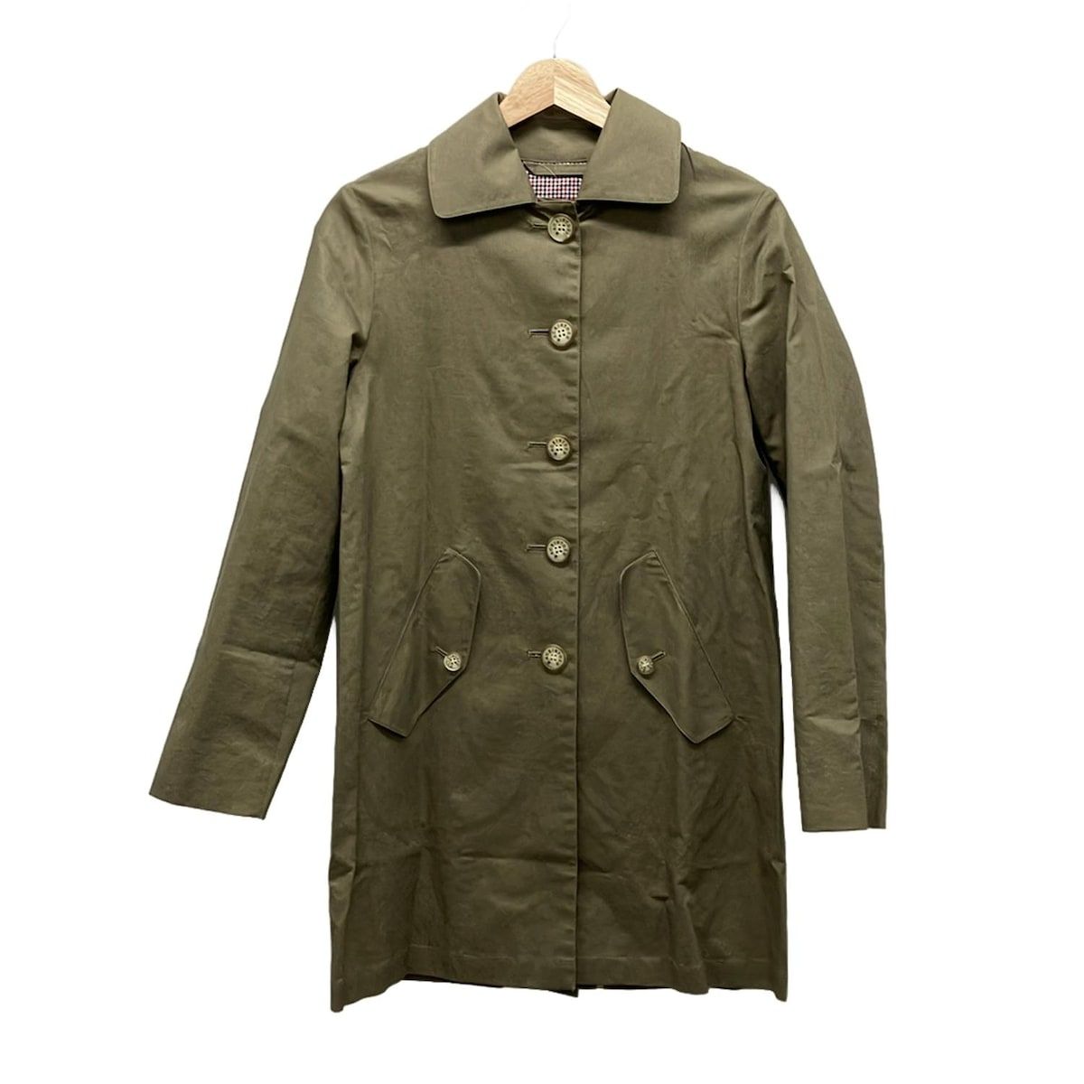 MACKINTOSH マッキントッシュ コート サイズ34 S レディース - カーキ 長袖 春 秋