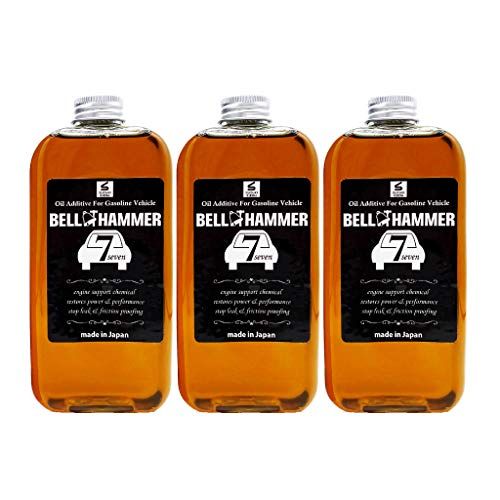 スズキ機工 ベルハンマーセブン 330ml 3本セット エンジンオイル添加剤 自動車