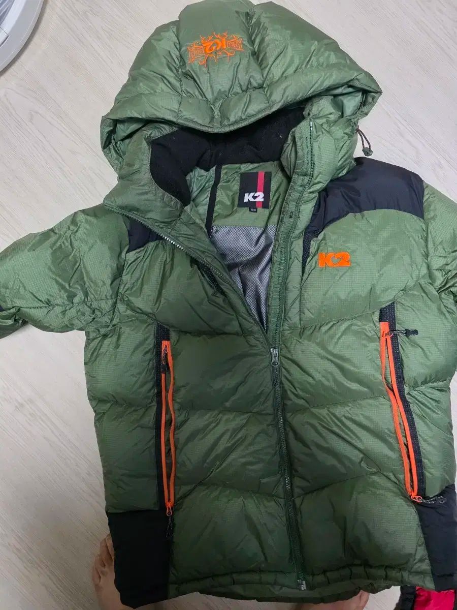 K2 メンズ ダウン ダウンジャケット カーキ