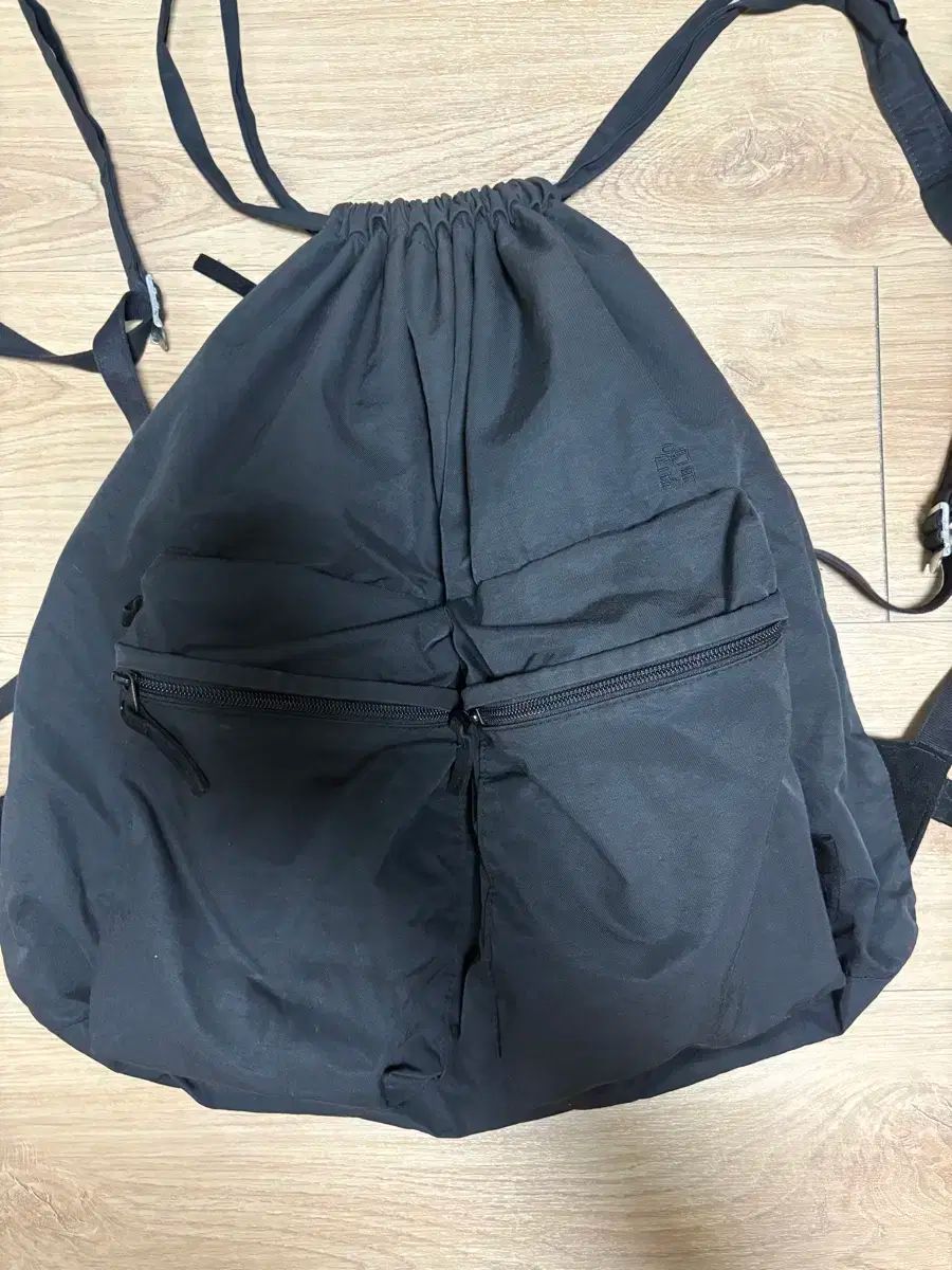 ポリテル 2pk ドローバッグ ブラック