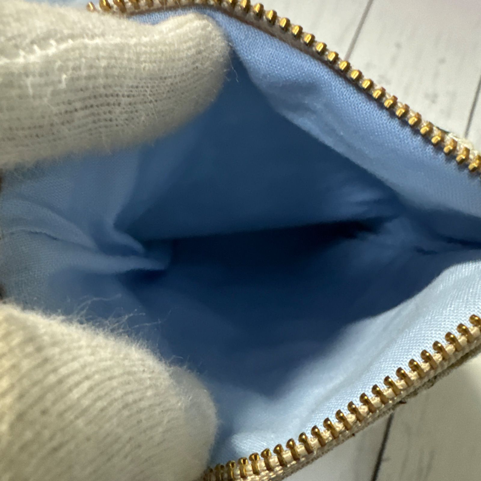 ミナペルホネン＆PJC クロッチくん ハンドメイド 縦長 ポーチ - メルカリ