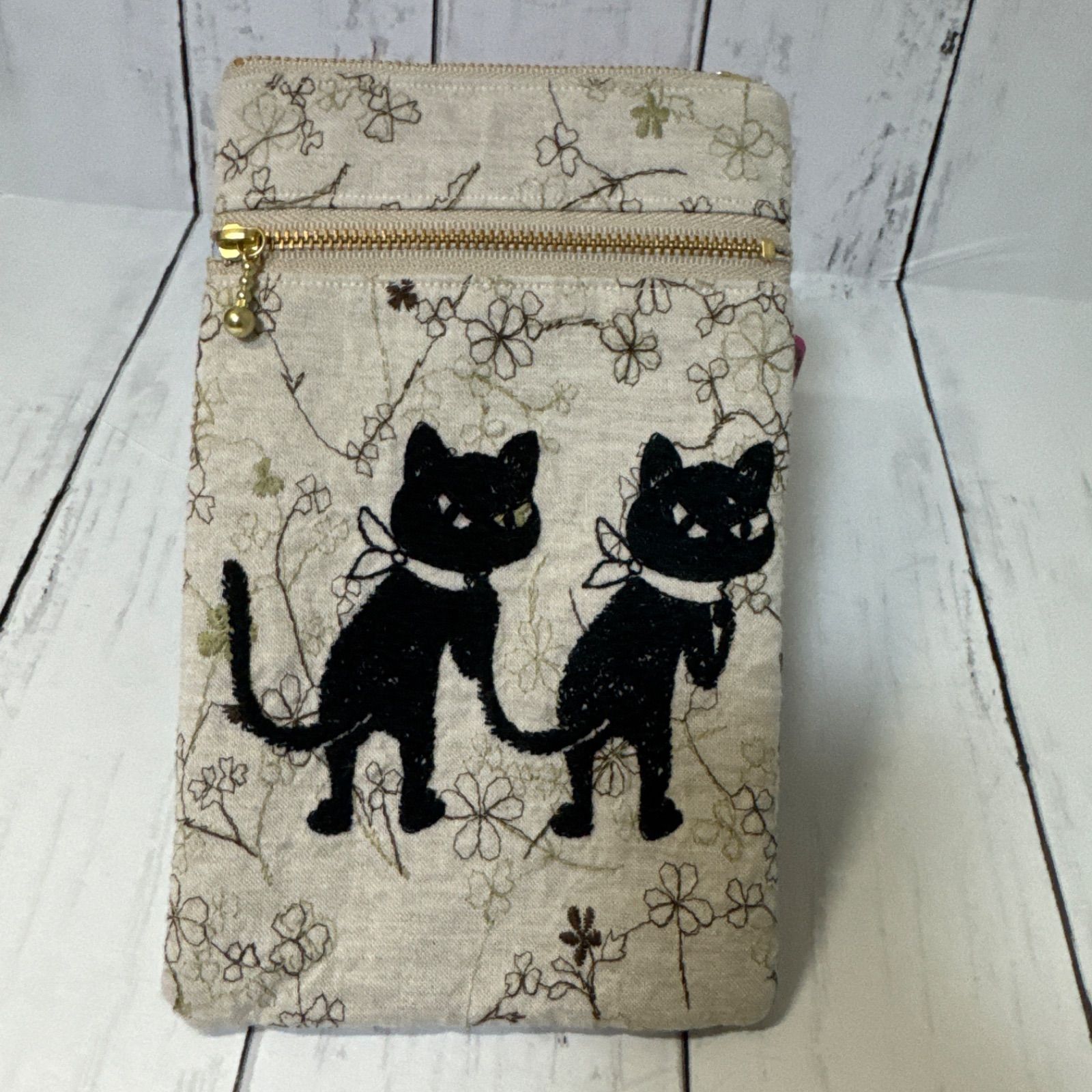 ミナペルホネン＆PJC ハンドメイド ポーチ ミナペルホネン＆PJC ハンドメイド ポーチ