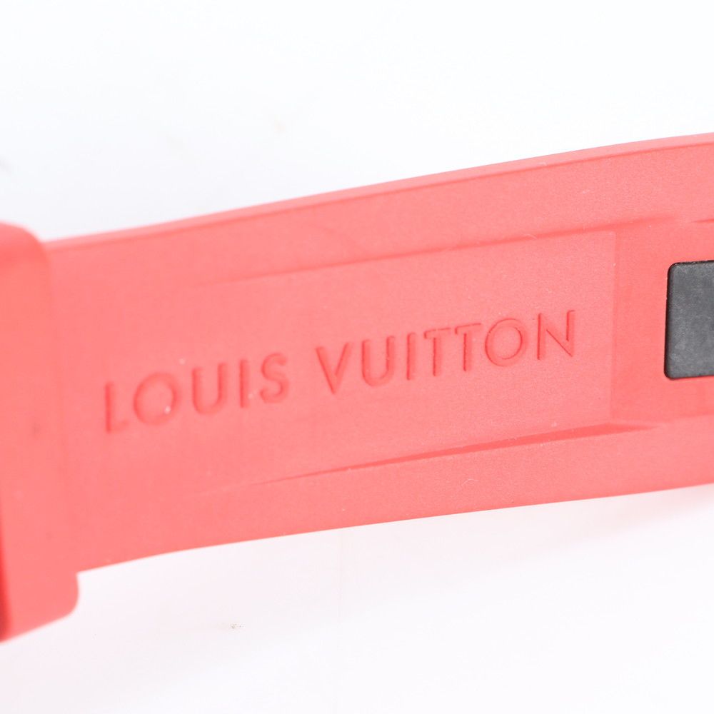  ルイヴィトン タンブール モノグラム ラバー ストラップ 替えベルト R 15101 腕時計 ウォッチ メンズ EUE CX 36-3 ラバーベルト 時計