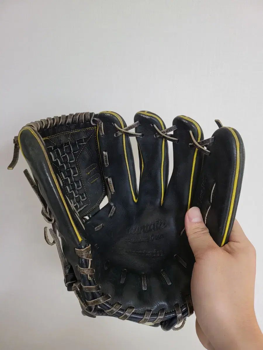  マウンテン投手 グローブ ジョンウ JUNG WOO 実際に着用 その他 グローブ