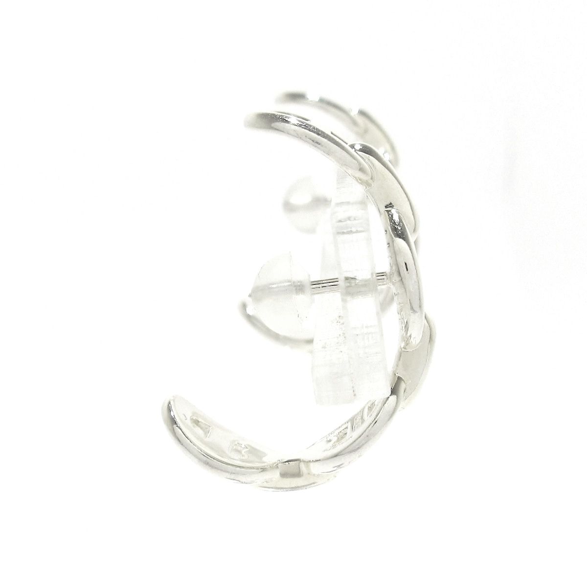 HERMES エルメス ピアス シェーヌダンクル アンシェネ シルバー 社外キャッチ