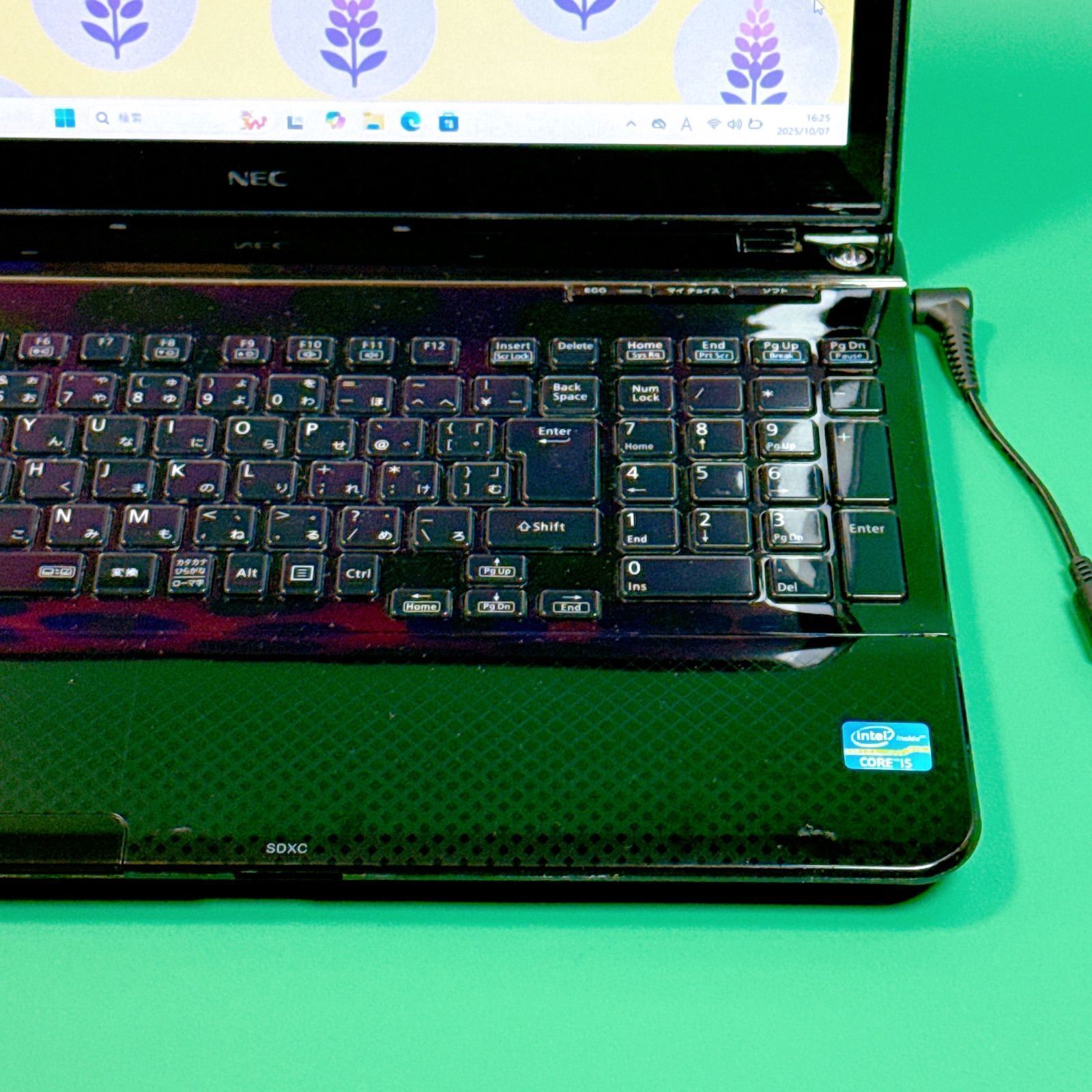 快適動作のノートパソコン