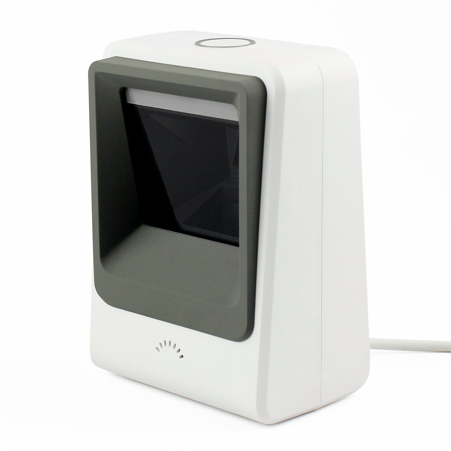 Symcode 定置式 バーコードスキャナー ハンズフリー 1 D 2 USB CCD モバイル支払い対応 黒い 白い