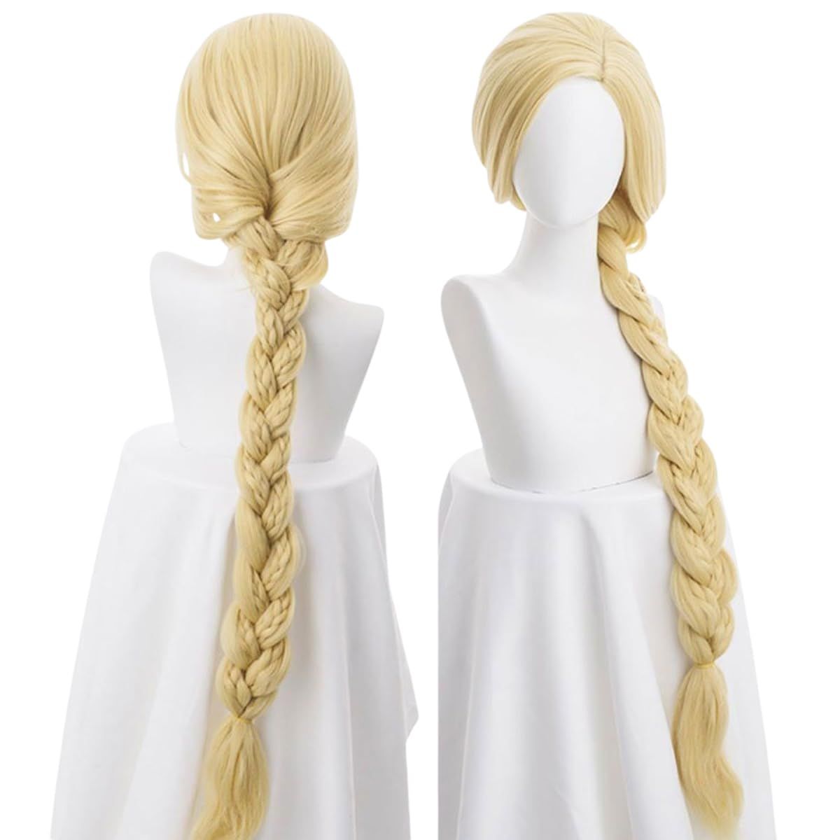 ウィッグネット付き ラプンツェル ウィッグ コスプレ ハロウィン