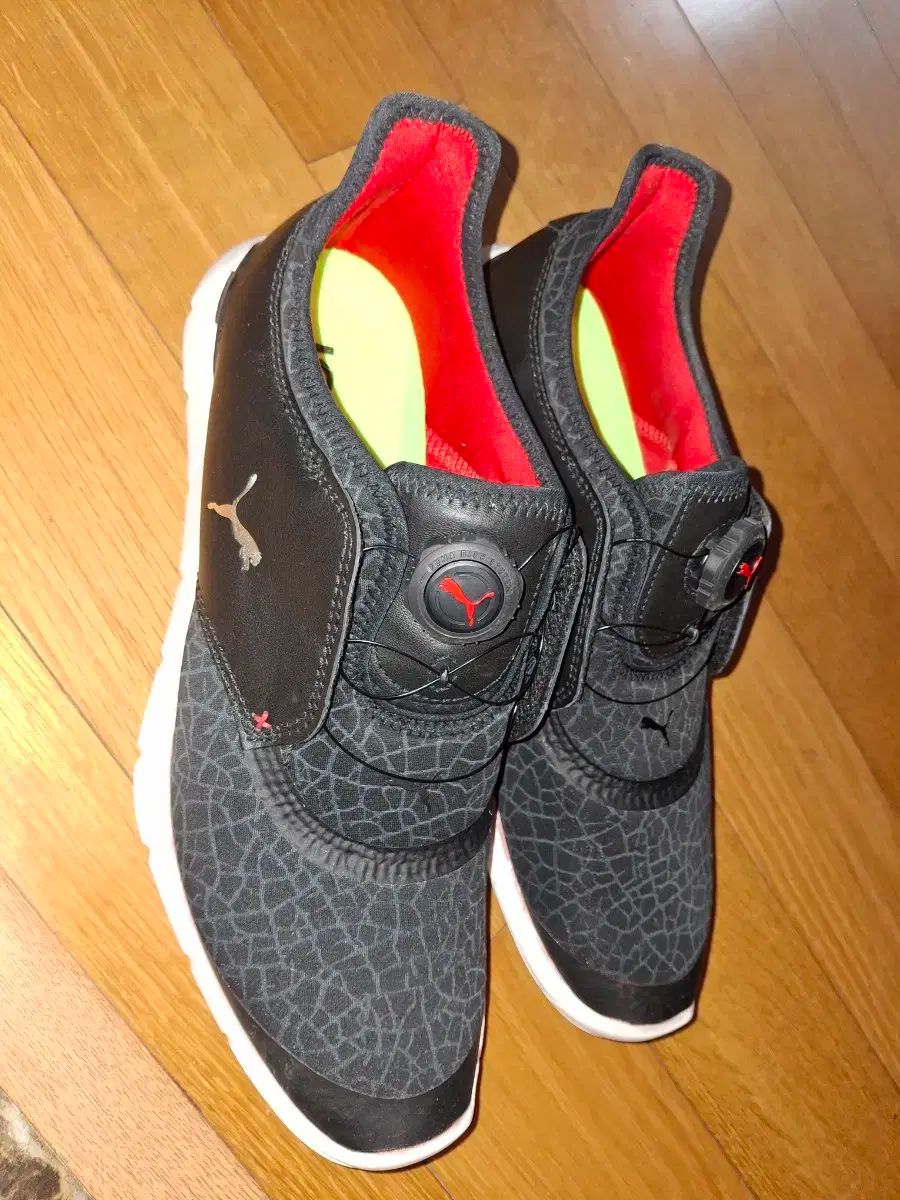 プーマ ゴルフシューズ ブラック レッド 270 LLC-HASEGAWATOSO_COM