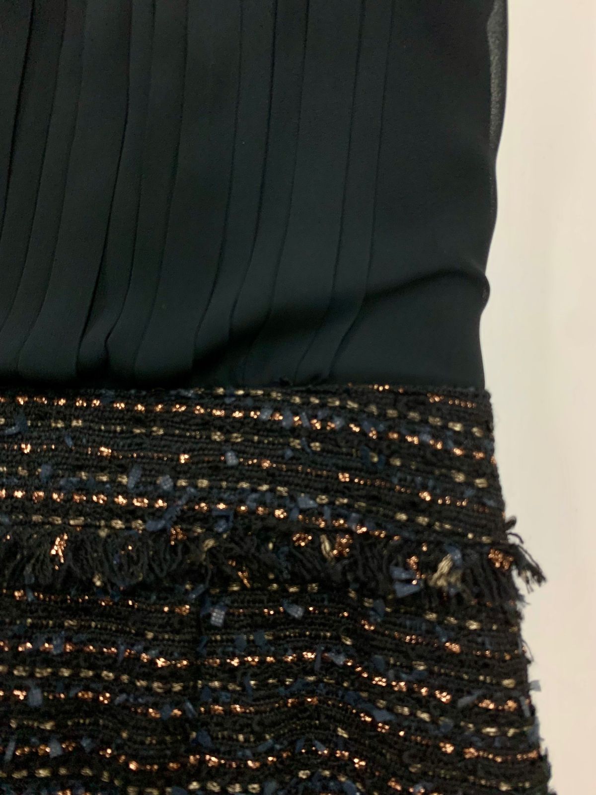 ブラック ツイード