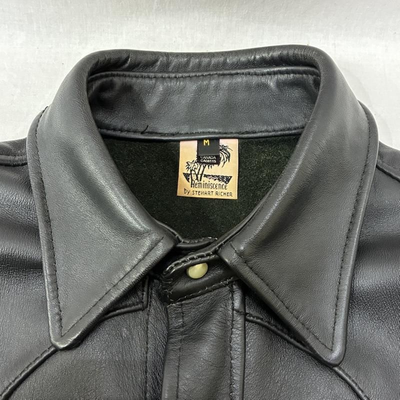 REMINISCENCE レミニッセンス ジャケット、上着 レザージャケット