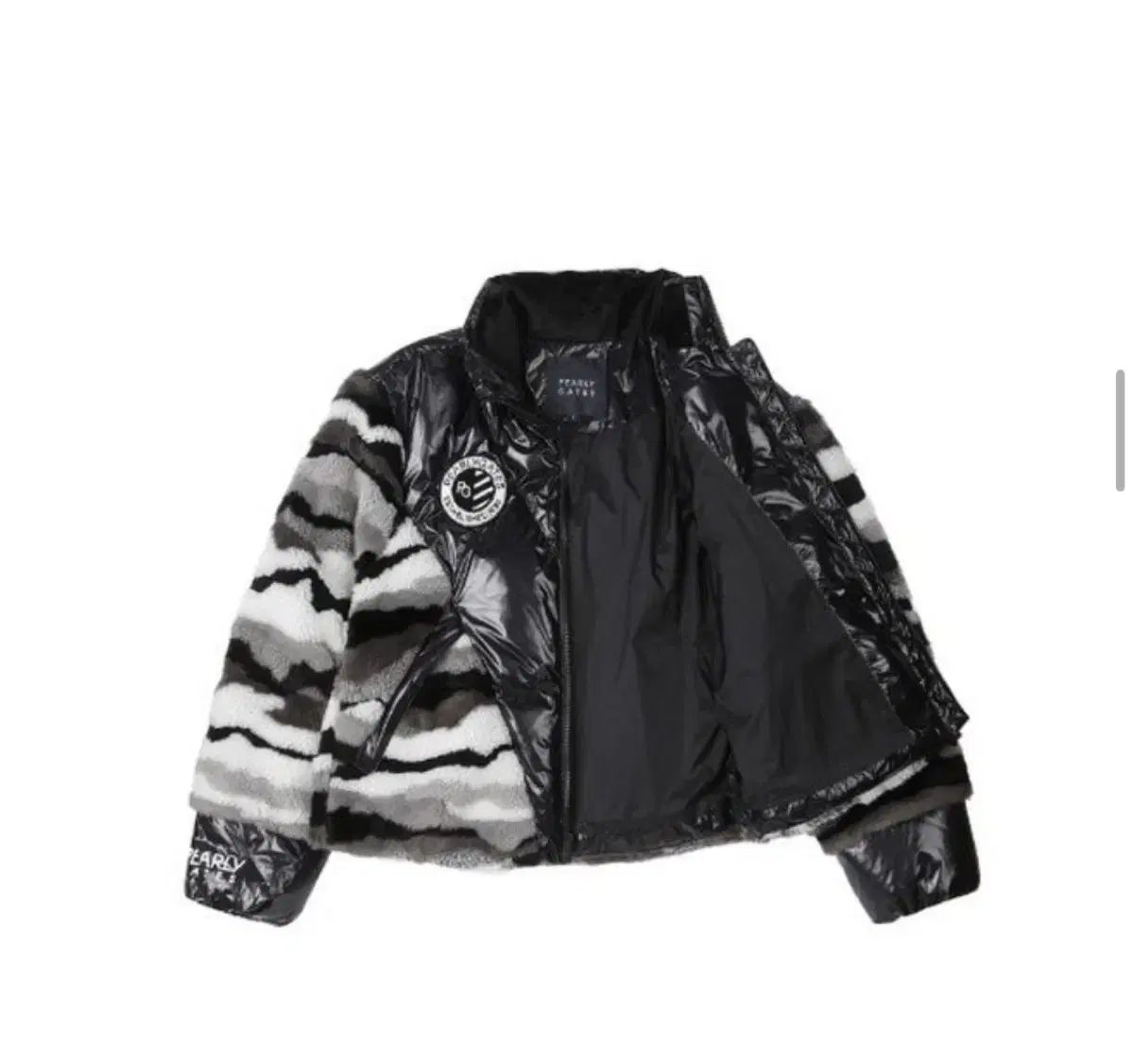 パーリーゲイツ レディース フラッフィー グース ダウン ストレッチ ミックス ダウン 1 55半-66