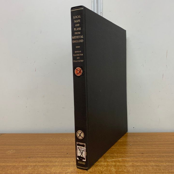 01 ! 除籍本 Local Maps and Plans from Medieval England 中世イングランドの地図と計画 R. A. Skelton Oxford 洋書 A